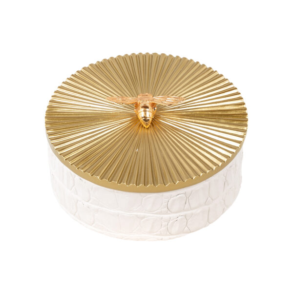 Pudełko Beez białe 20x14 cm