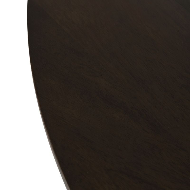 Stół okrągły Connie Mango Wood Dark Brown 110cm