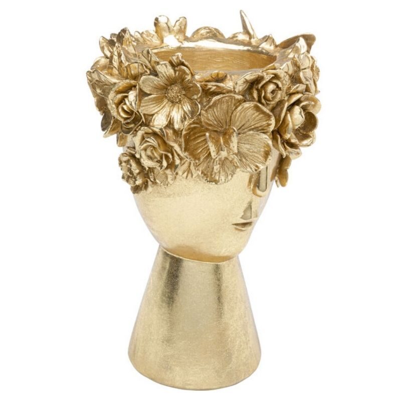 Wazon Flowercrown Gold 20cm
