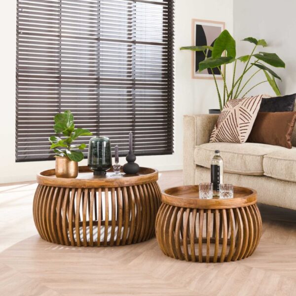 Stolik kawowy Tweak curve 2 szt