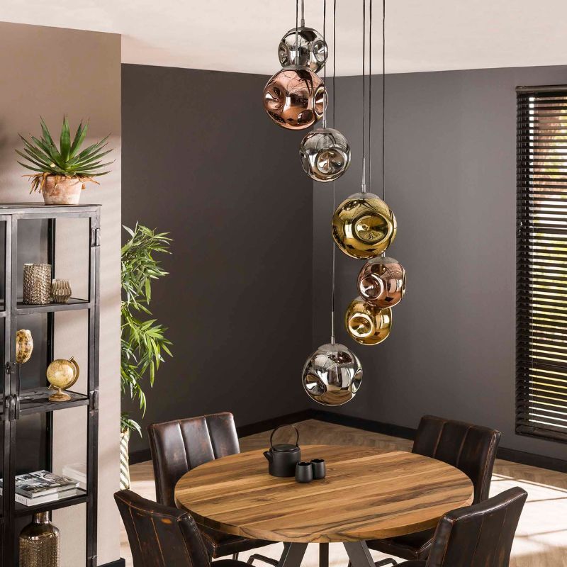 Lampa wisząca 7L stopniowana Stellar