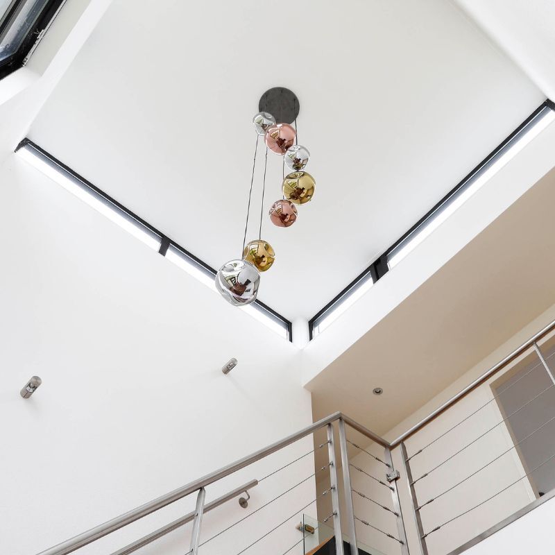 Lampa wisząca 7L stopniowana Stellar