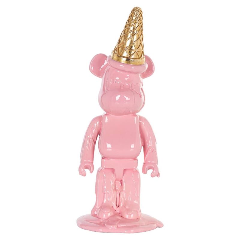 Dekoracja Icebear różowa
