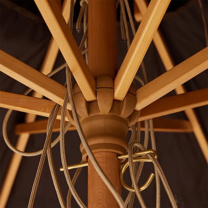 Parasol ogrodowy z Rafii