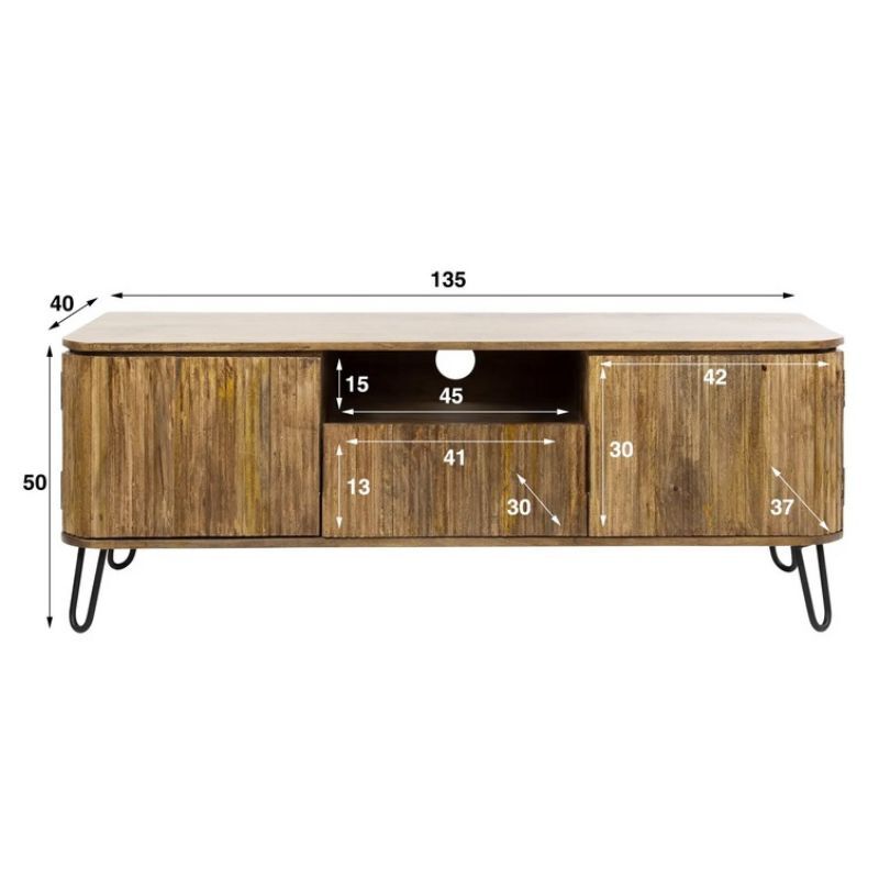 Szafka RTV Wave 135 cm