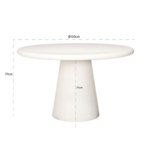 Okrągły stół Bloomstone 130 cm