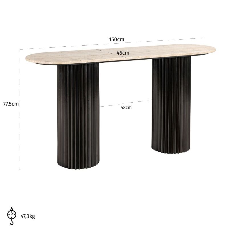 Konsola Hampton 150 cm