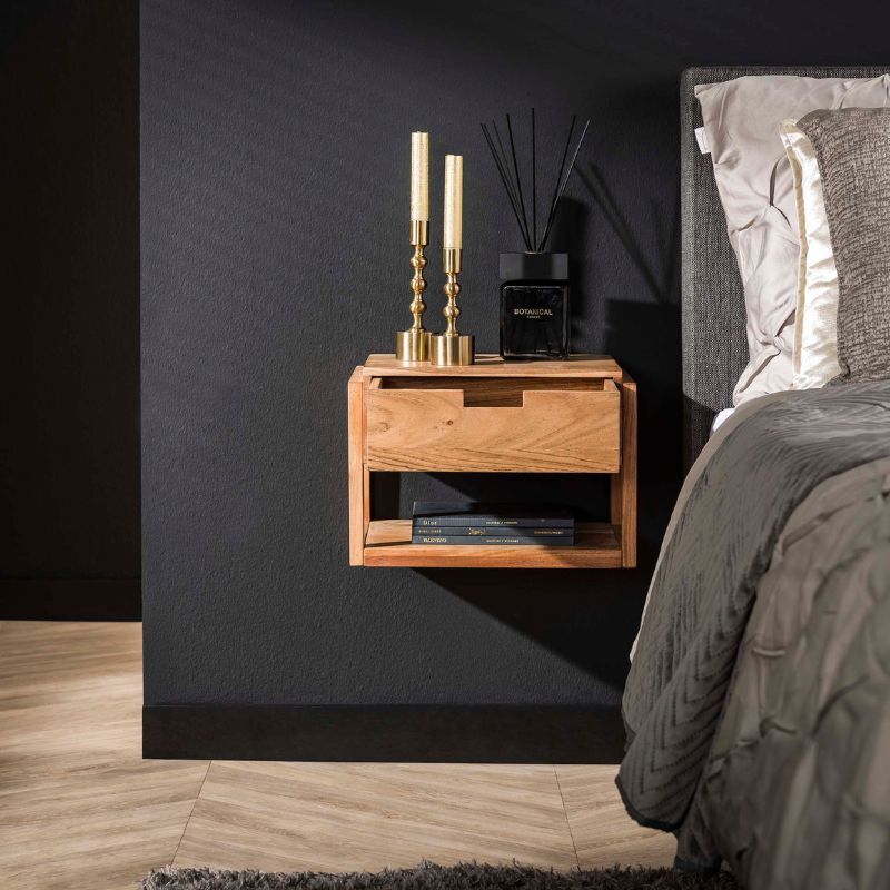 Wisząca szafka nocna 1L Houten frame