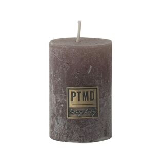 Świeczka Rustic 4x6 cm brązowa