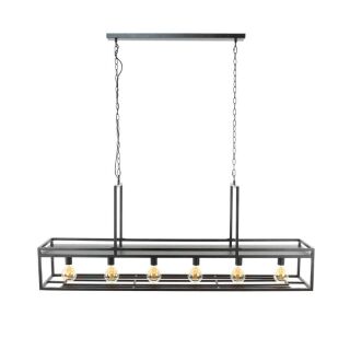 Lampa wisząca Winiarka z półką na szklanki i wino