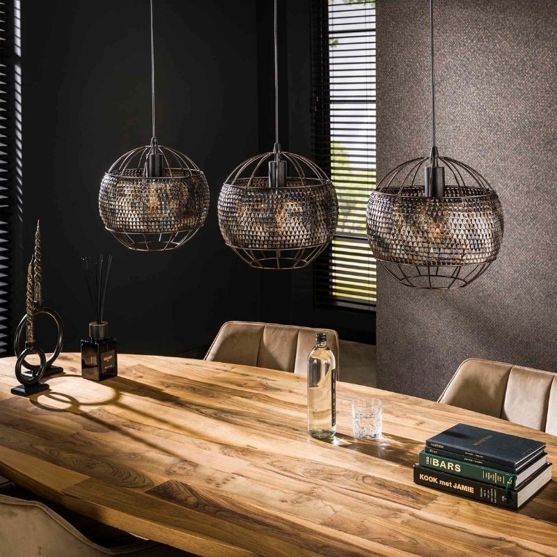 Lampa wisząca 3L Ø30 Armor open