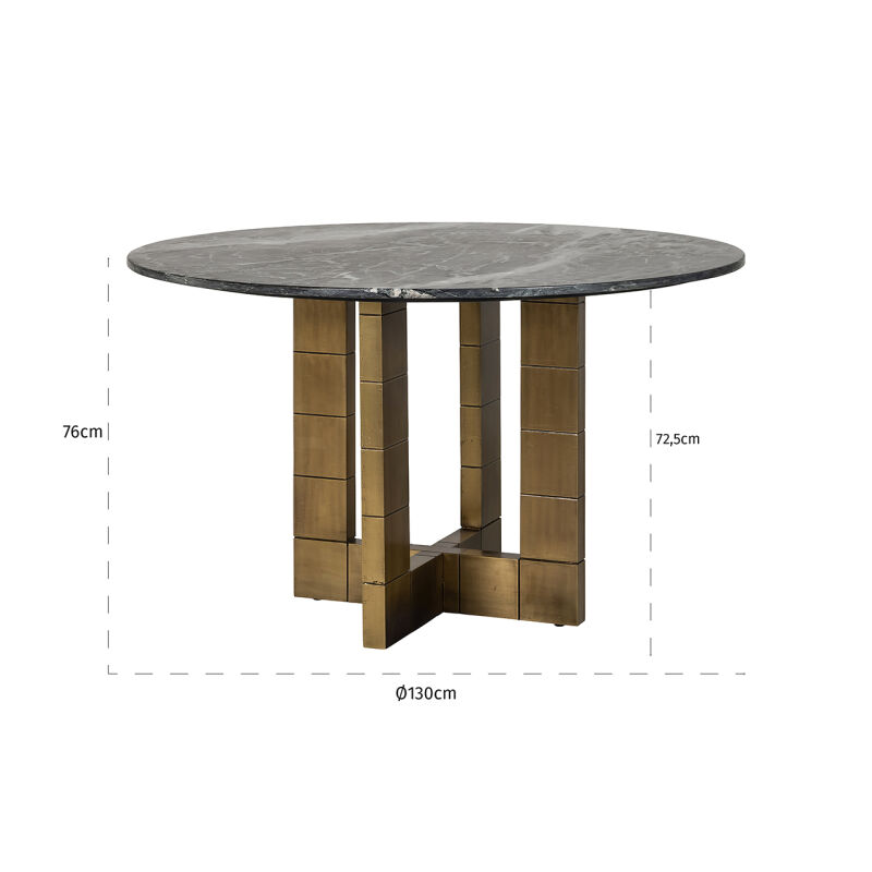 Stół okrągły Collada 130 cm