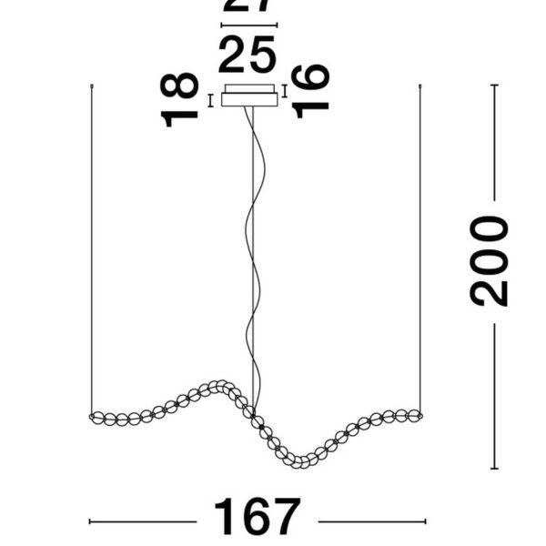 Lampa wisząca ARONA