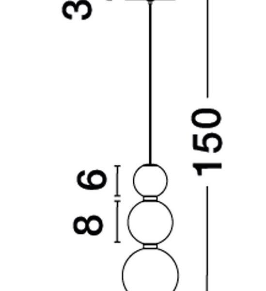 Lampa wisząca ARONA