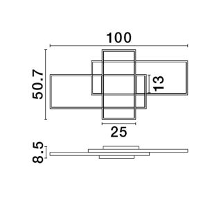 Lampa sufitowa ALDOR