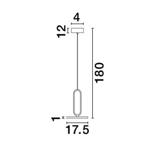 Lampa wisząca CAMINI