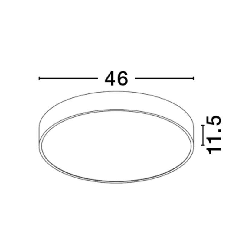 Lampa sufitowa ELAMO - obrazek 2