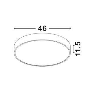 Lampa sufitowa ELAMO