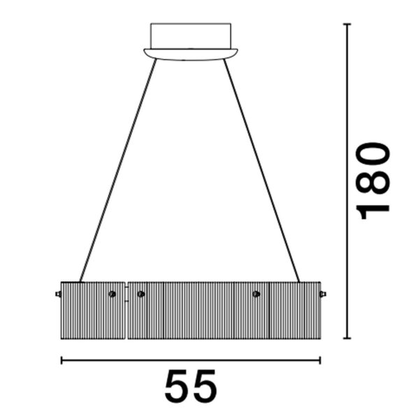 Lampa wiszące ORTEGO