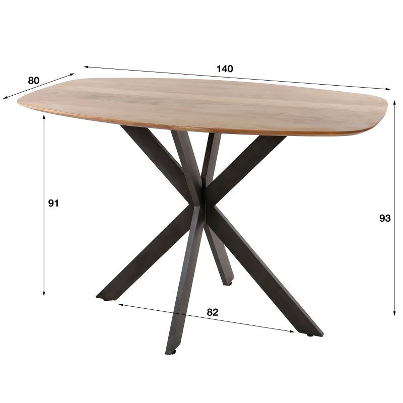 Stół barowy Arhus 140 cm