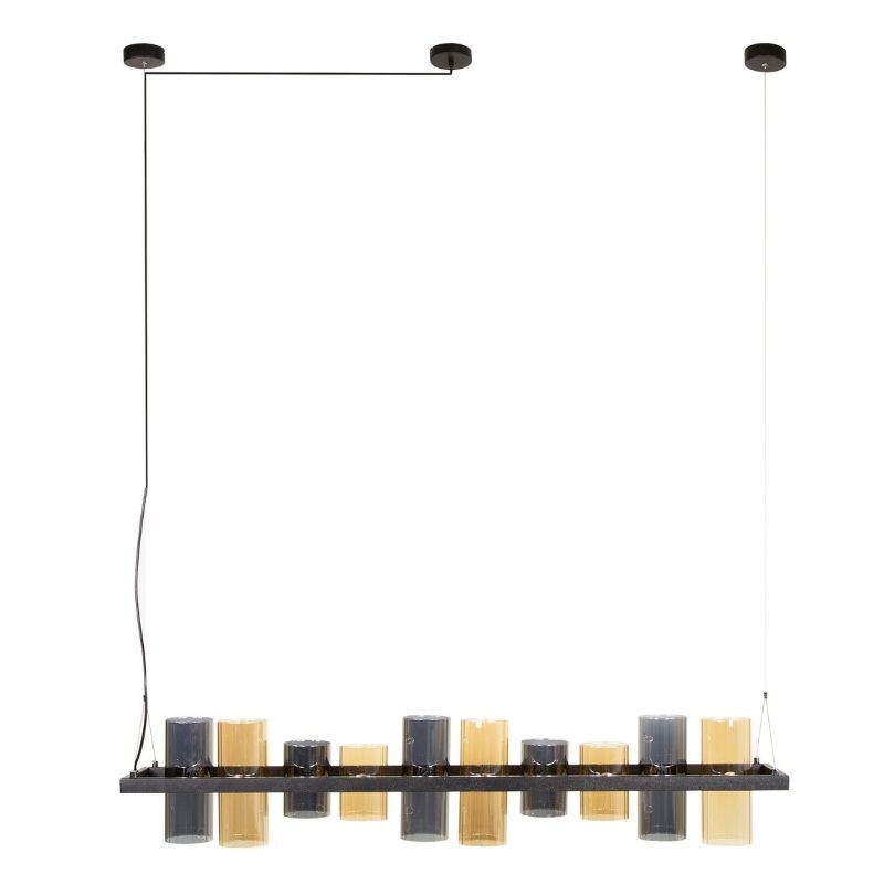 Lampa wisząca 8L Cylinder mixed glass