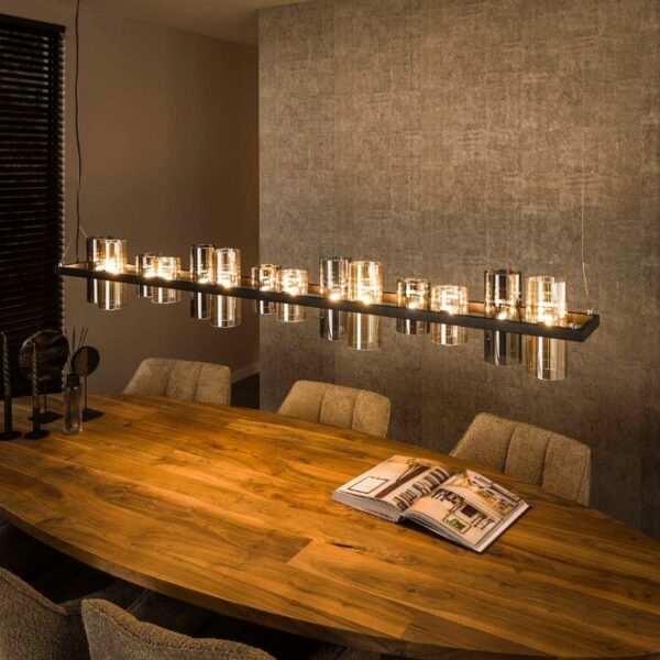 Lampa wisząca 14L Cylinder mixed glass