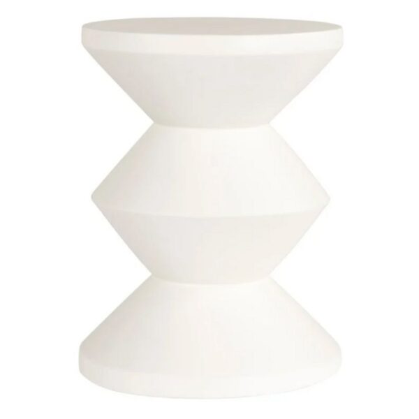 Stolik kawowy Bloomstone Diablo 35Ø biały