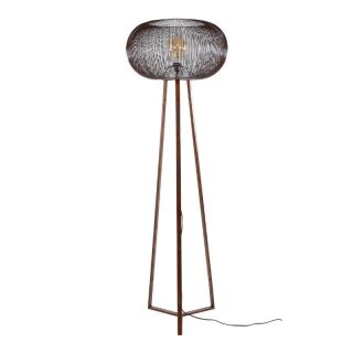 Lampa podłogowa 3-nóg Copper twist