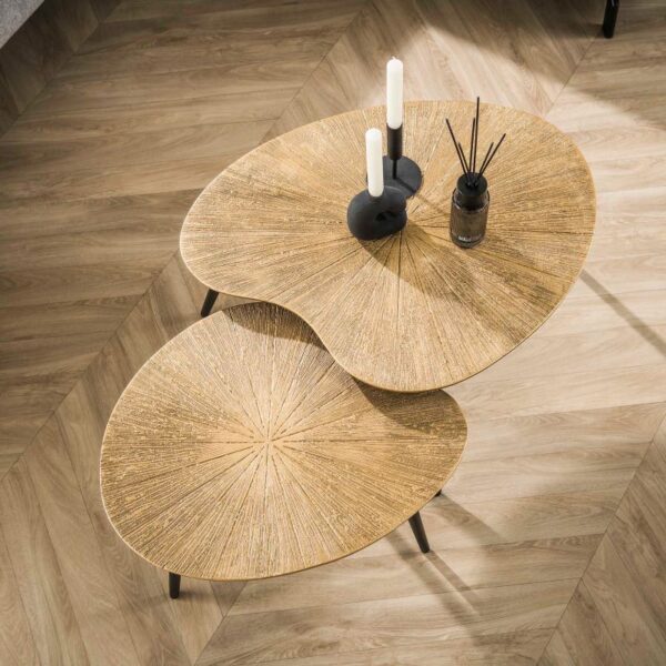 Stolik kawowy Organic Ray 70 cm i 58 cm