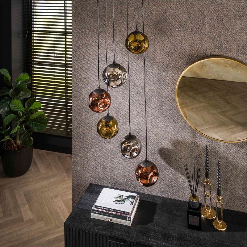 Lampa wisząca stopniowana 6L Stellar