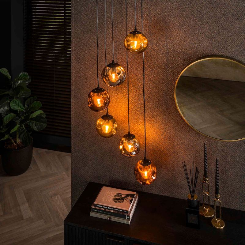Lampa wisząca stopniowana 6L Stellar
