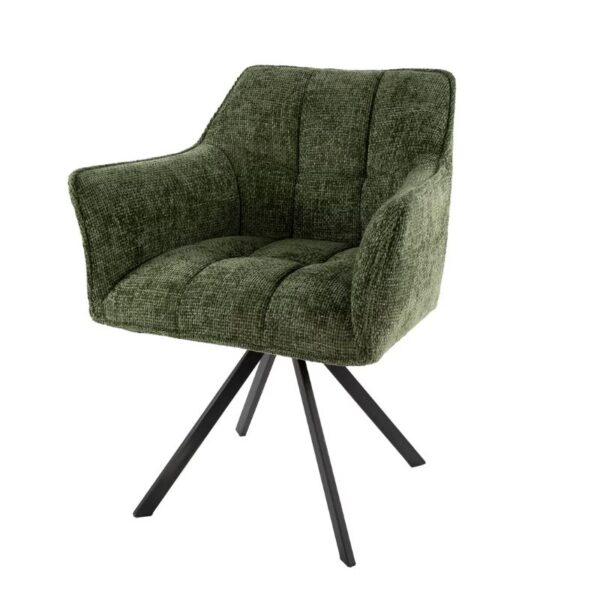 Krzesło Raster Hoven zielone 2 szt