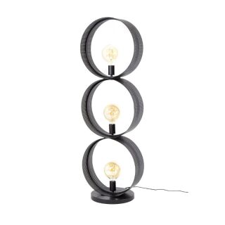 Lampa podłogowa Ring mesh 3 klosze