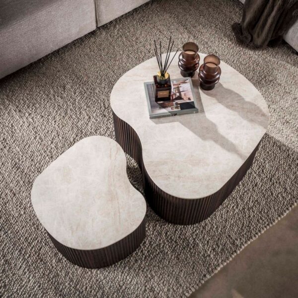 Stoliki kawowe Ceramo 90 i 60 cm