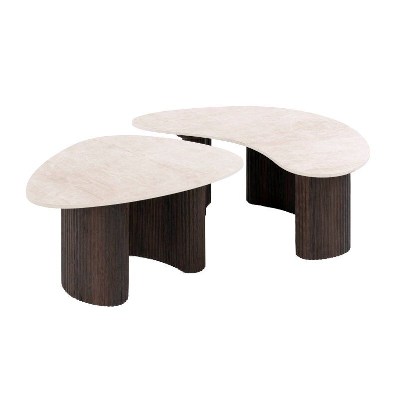 Stoliki kawowe Ceramo 88 i 65 cm