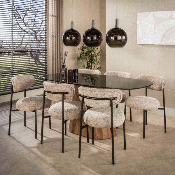 Owalny stół Tinto 215 cm