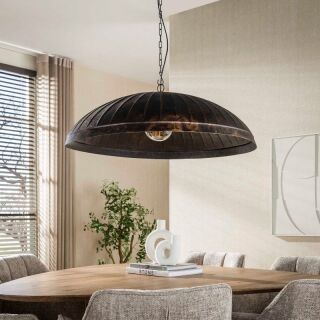Lampa wisząca Guard 90 cm brązowa