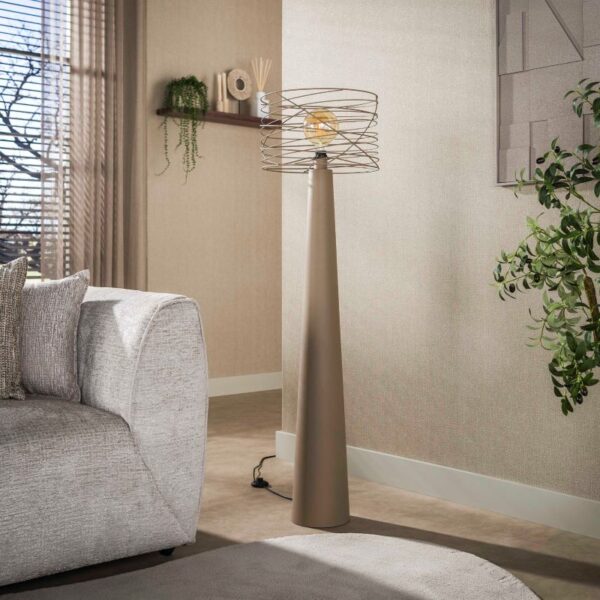 Lampa podłogowa Culr beżowa