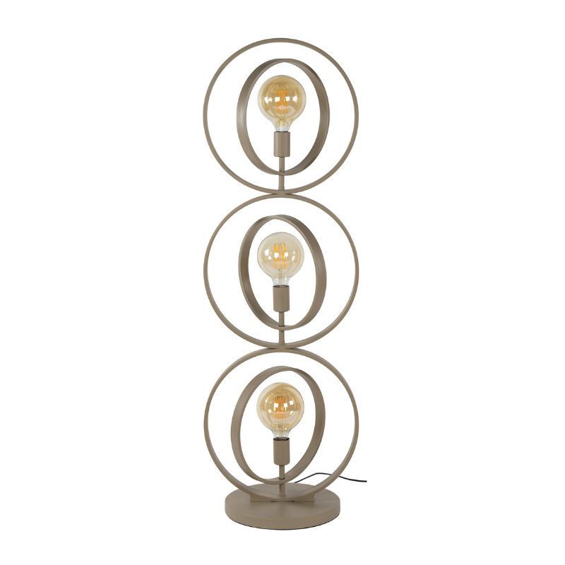 Lampa podłogowa 3L Turn around beżowa