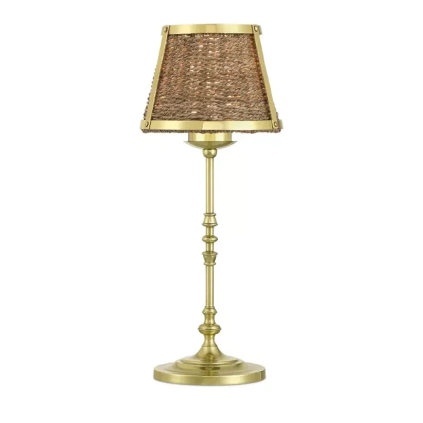 Lampa stołowa Deauville polerowany mosiądz